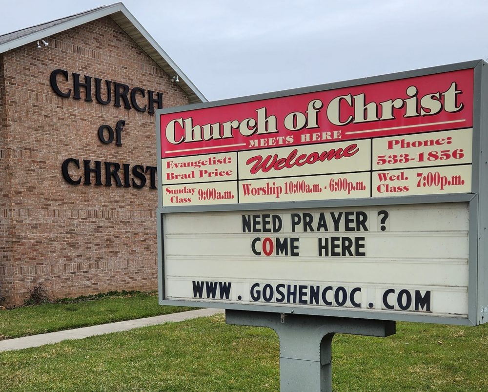 Goshen church of Christ